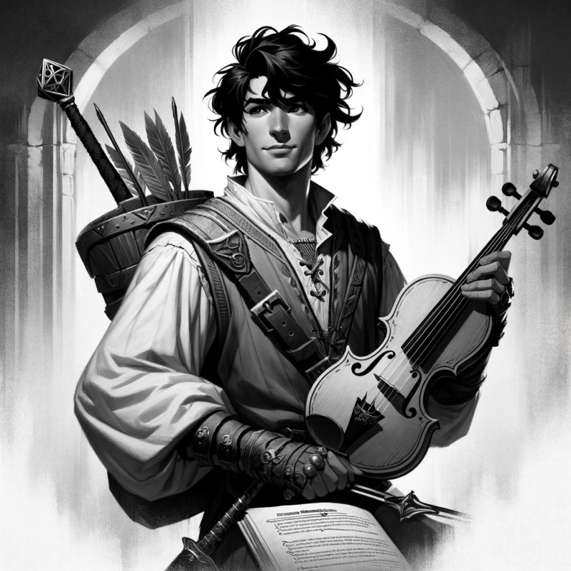 NPC: Gulando Luna: First Level Fighter and Fiddle&nbsp;Player