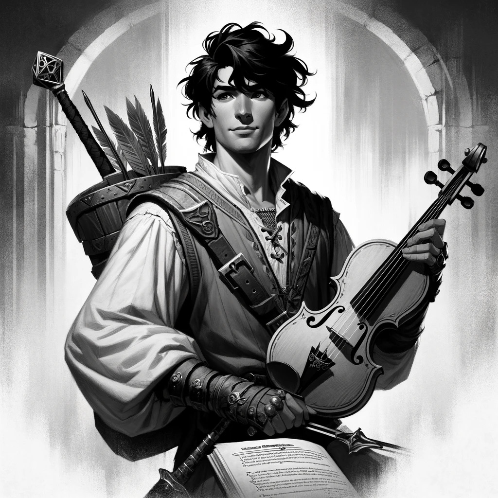 NPC: Gulando Luna: First Level Fighter and Fiddle&nbsp;Player