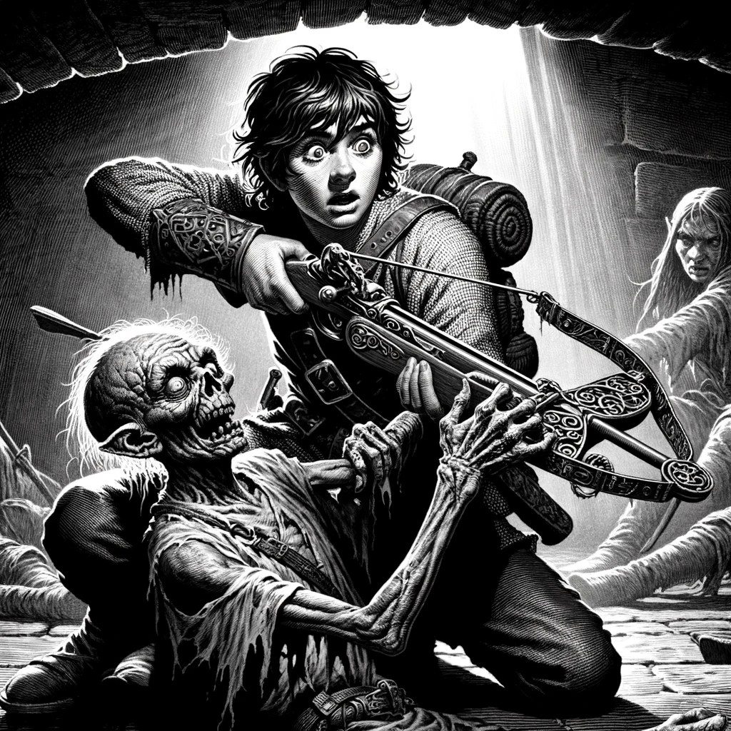 First encounter in the&nbsp;Cave